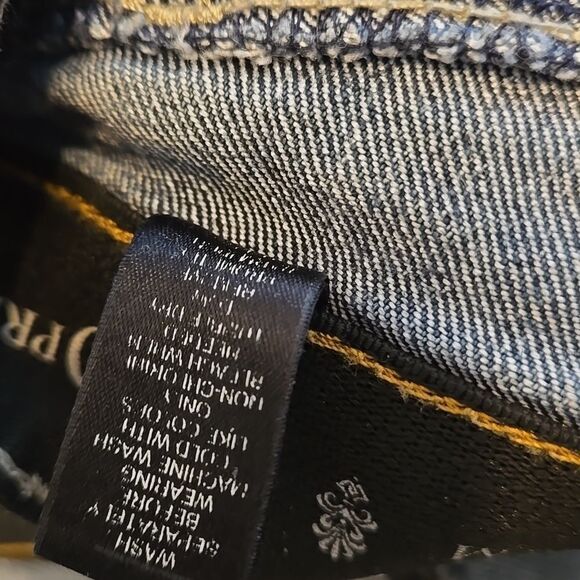 Cato Premium Straight Leg Blue Denim Jeans PLUS size - Picture 6 of 6